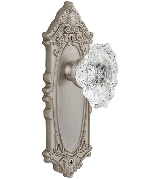Grande Victorian Plate With Biarritz Knob, Grandeur GVCBIA