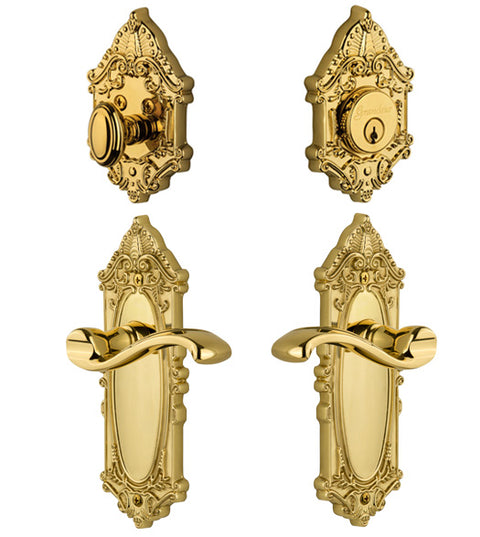 Grande Victorian Portofino Lever Single Cylinder Combo, Grandeur GVCPRTCOM