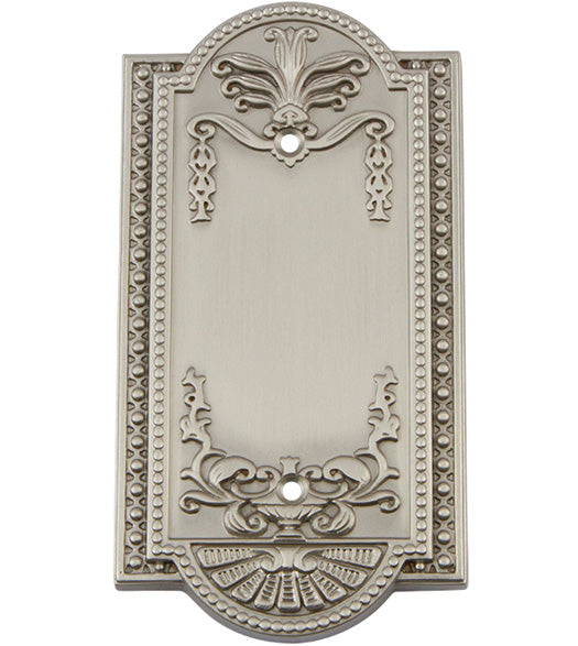 Blank Socket Cover in Meadow, Grandeur MEASWPLTB