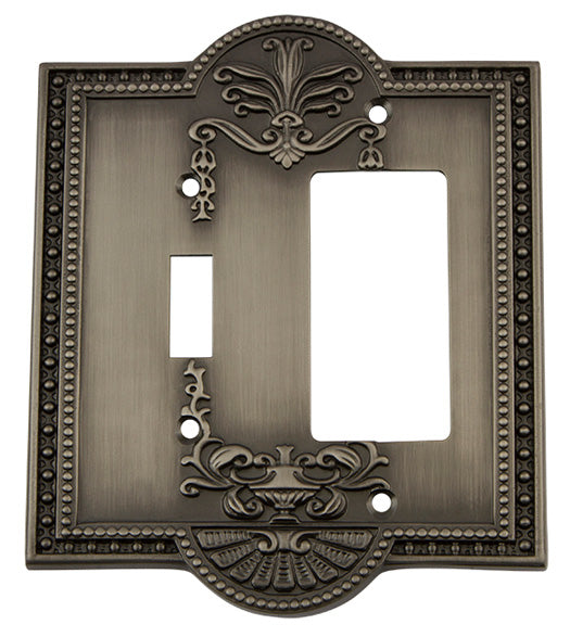 Meadows Rocker and Toggle Light Switch Cover, Grandeur MEASWPLTTR
