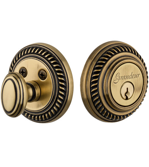 Newport Rope Deadbolt, Grandeur NEWNEW-DB