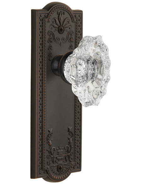 Biarritz Knob with Parthenon Rose, Grandeur PARBIA