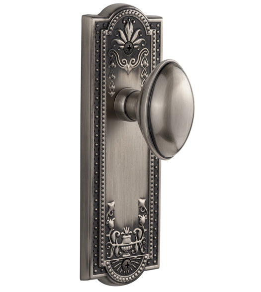 Eden Prairie Knob With Parthenon Plate, Grandeur PAREDN