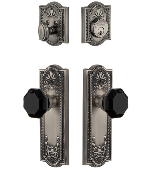 Parthenon Entryset with Lyon Knob, Grandeur PARLYOCOM
