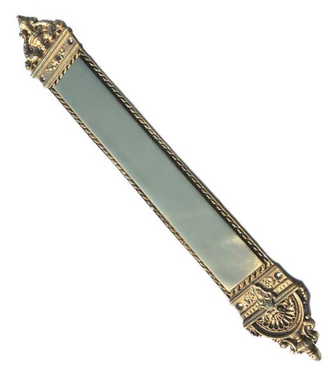 Large New Orleans 3 x 19-5/8 Push Plate, Grandeur PSHNOL