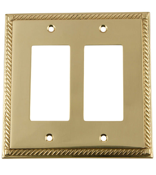 Rope Double Rocker Plate, Grandeur ROPSWPLTR2