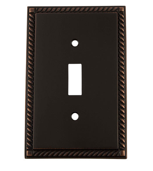 Rope Toggle Switch Plate, Grandeur ROPSWPLTT1