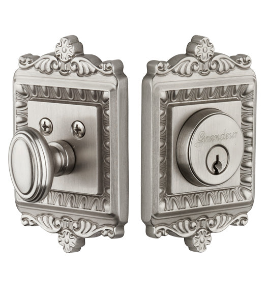 Windsor Decorative Deadbolt, Grandeur WINWIN-DB