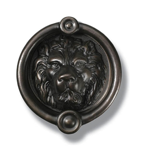 Doorware.com 5 Inch Bronze Lion Head Door Knocker, Hamilton LDK-304-BP