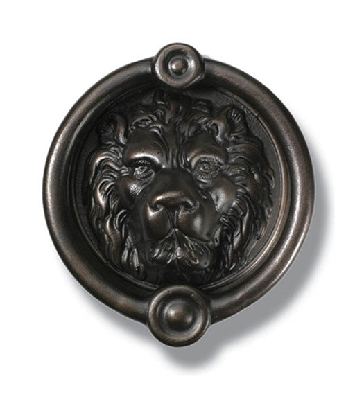 Doorware.com 5 Inch Bronze Lion Head Door Knocker, Hamilton LDK-304-BP