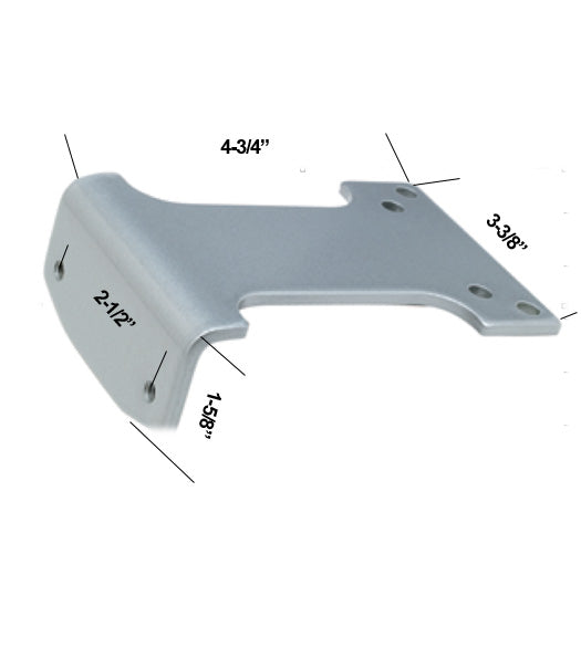 Doorware.com Hold Open Arm Parallel Mount Bracket, Global HO-PAB-1245