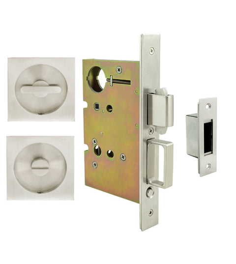 Urban Flush Pull Privacy Set, INOX FH23PD8440