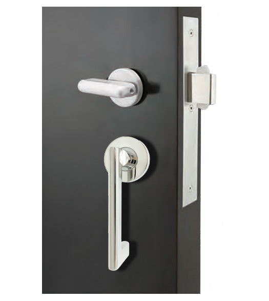 ADA Compliant Twilight Sliding Door Privacy Set, INOX PD9540XGT244