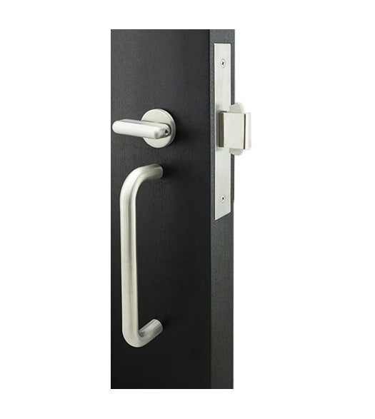 U Pull ADA Compliant Sliding Door Privacy Set, INOX PHIX31108PD8340-ADA