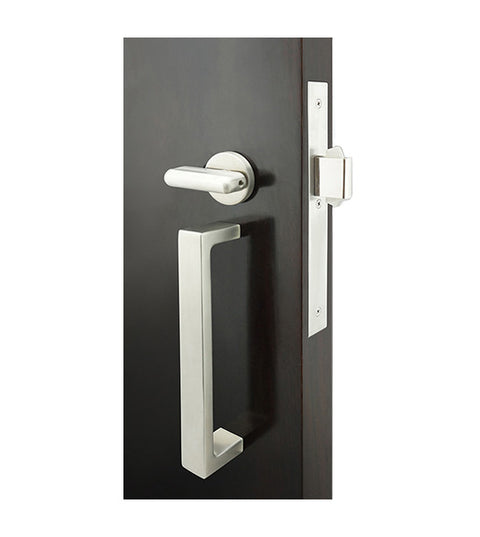 Doorware.com Rectangular ADA Compliant Sliding Door Privacy Set, INOX PHIX45714PD8340-ADA