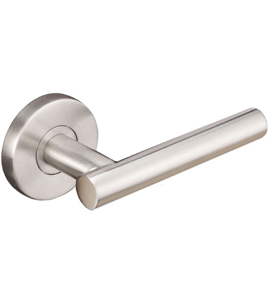 Copenhagen Stainless Steel Lever with Round Rosette, INOX RA106