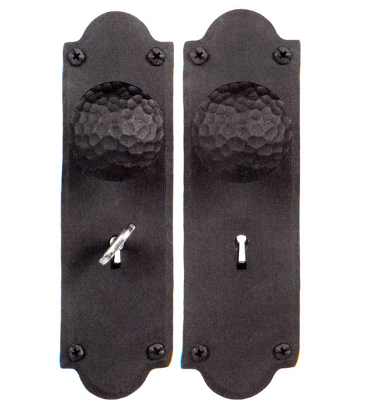 Doorware.com Arched Skeleton Mortise Key Lockset With Ball Knob, Acorn IWXBI