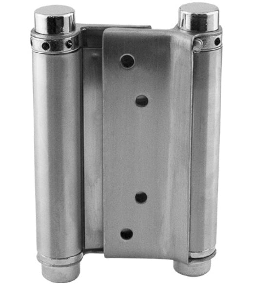 3 Inch Mortise Type Double Acting Stainless Steel Spring Hinge, Pair, DWD JAKSH4007-3