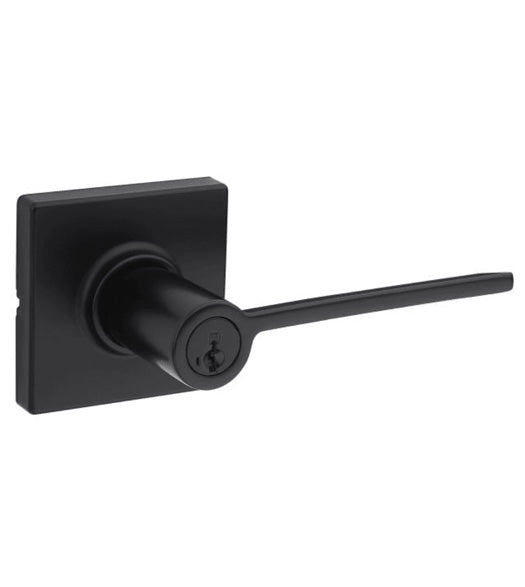 Ladera Leverset with Square Rose, Kwikset LRLSQT