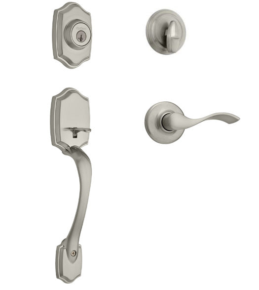 Belleview Single Cylinder Handleset, Kwikset 687BW