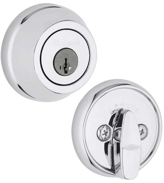 Grade 2 Single Cylinder Deadbolt Lock, Kwikset 780