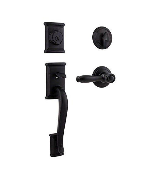 Doorware.com Ashfield Single Cylinder Handleset, Kwikset 800ADH