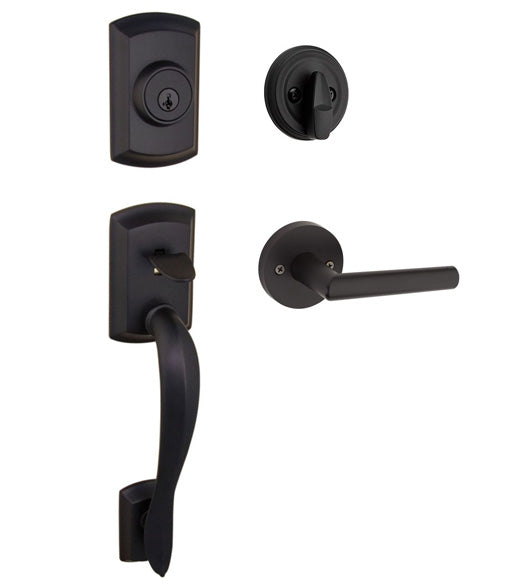 Avalon Single Cylinder Handleset, Kwikset 800AVH