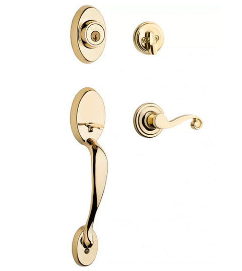 Chelsea Single Cylinder Handleset, Kwikset 800CE