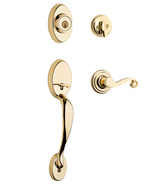 Chelsea Single Cylinder Handleset, Kwikset 800CE