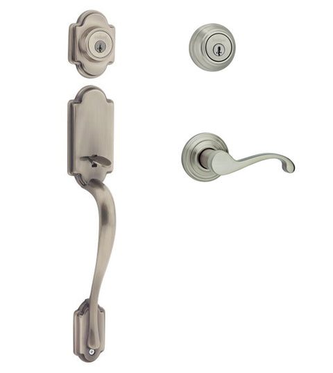 Doorware.com Arlington Double Cylinder Handleset, Kwikset 801AN