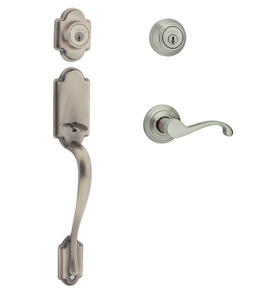 Doorware.com Arlington Double Cylinder Handleset, Kwikset 801AN