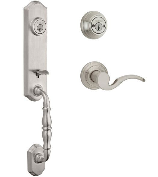 Doorware.com Amherst Double Cylinder Handleset, Kwikset 801AT