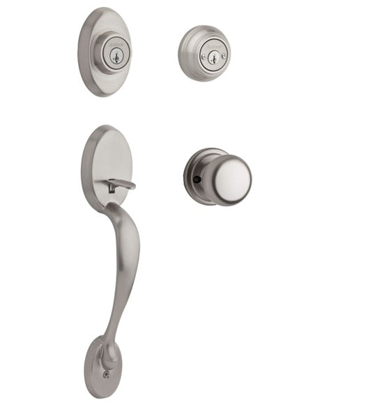 Doorware.com Chelsea Double Cylinder Handleset, Kwikset 801CE