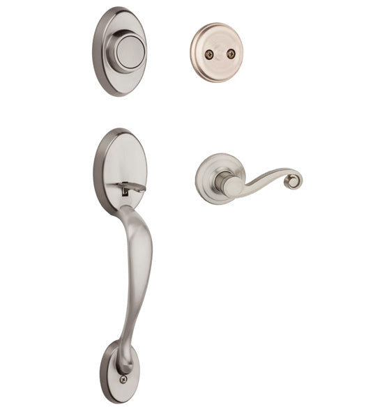 Chelsea Dummy Cylinder Handleset, Kwikset 802CE