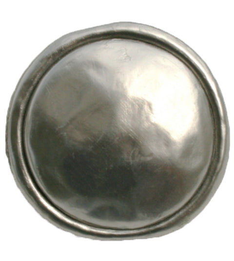 Satin Nickel Hammered Cabinet Knob, Laurey 37428