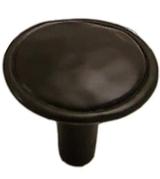 Oil Rubbed Bronze Hammered Cabinet Knob, Laurey 37466