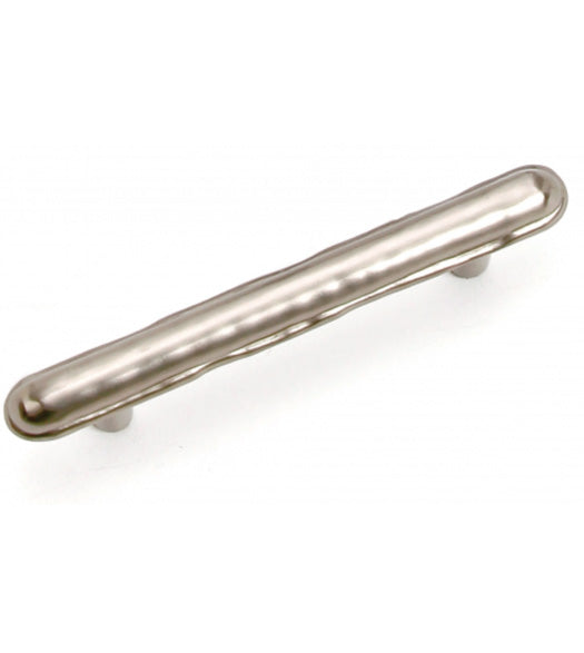 Hammered Satin Nickel Cabinet Pull, Laurey 37528