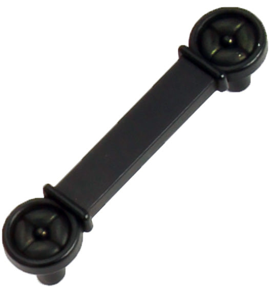 Matte Black Paris Cabinet Pull, Laurey 39720