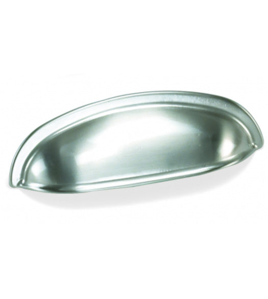 Satin Nickel Nantucket Cup Pull, Laurey 52039