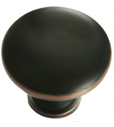 Oil Rubbed Bronze Cabinet Knob, Laurey 54666