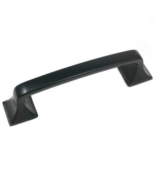 Small Matte Black Newport Cabinet Pull, Laurey 57120