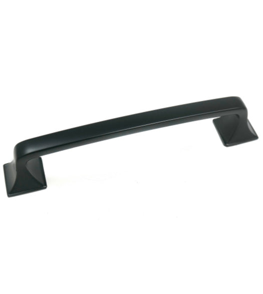 Large Matte Black Newport Cabinet Pull, Laurey 57220