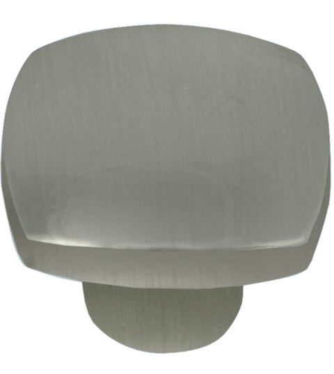Aventura Satin Nickel Knob, Laurey 74428