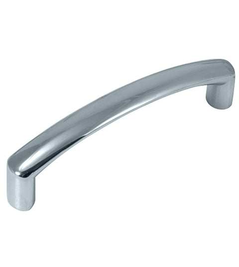 Small Polished Chrome Aventura Cabinet Pull, Laurey 74626