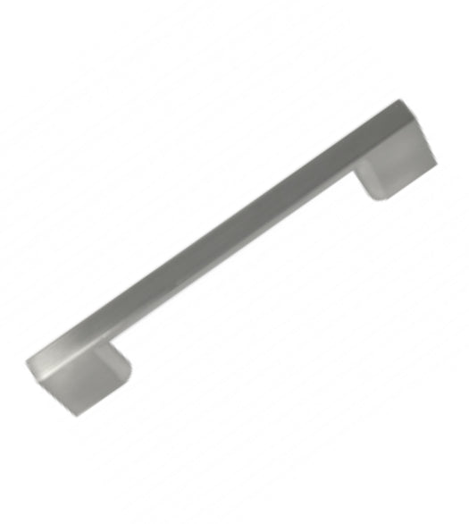 Modern Satin Nickel Cabinet Pull, Laurey 75028