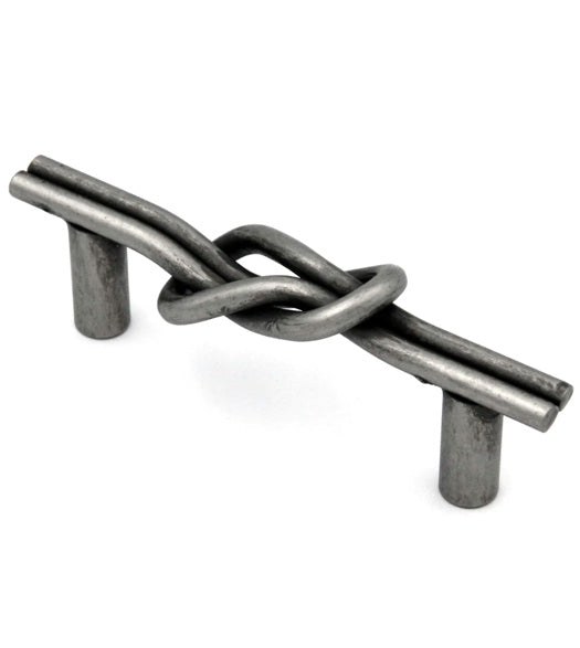 Antique Pewter Nantucket Knot Cabinet Pull, Laurey 99924