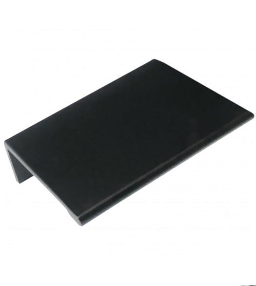 Matte Black Edge Pull, Laurey EDGE-PULL-MB
