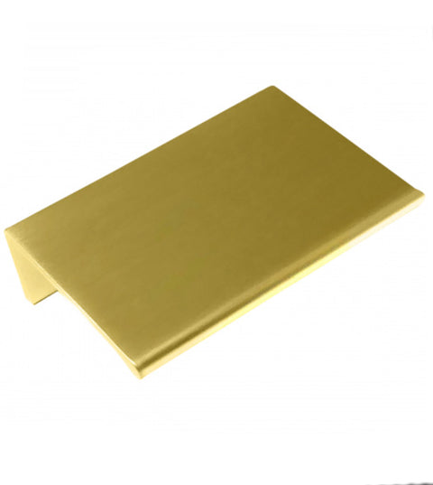 Satin Brass Edge Pull, Laurey EDGE-PULL-SB