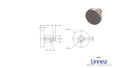 Linnea K66 Marine Grade Door Knob