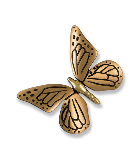 Doorware.com Brass and Bronze Butterfly Door Knocker, Michael Healy MH1001